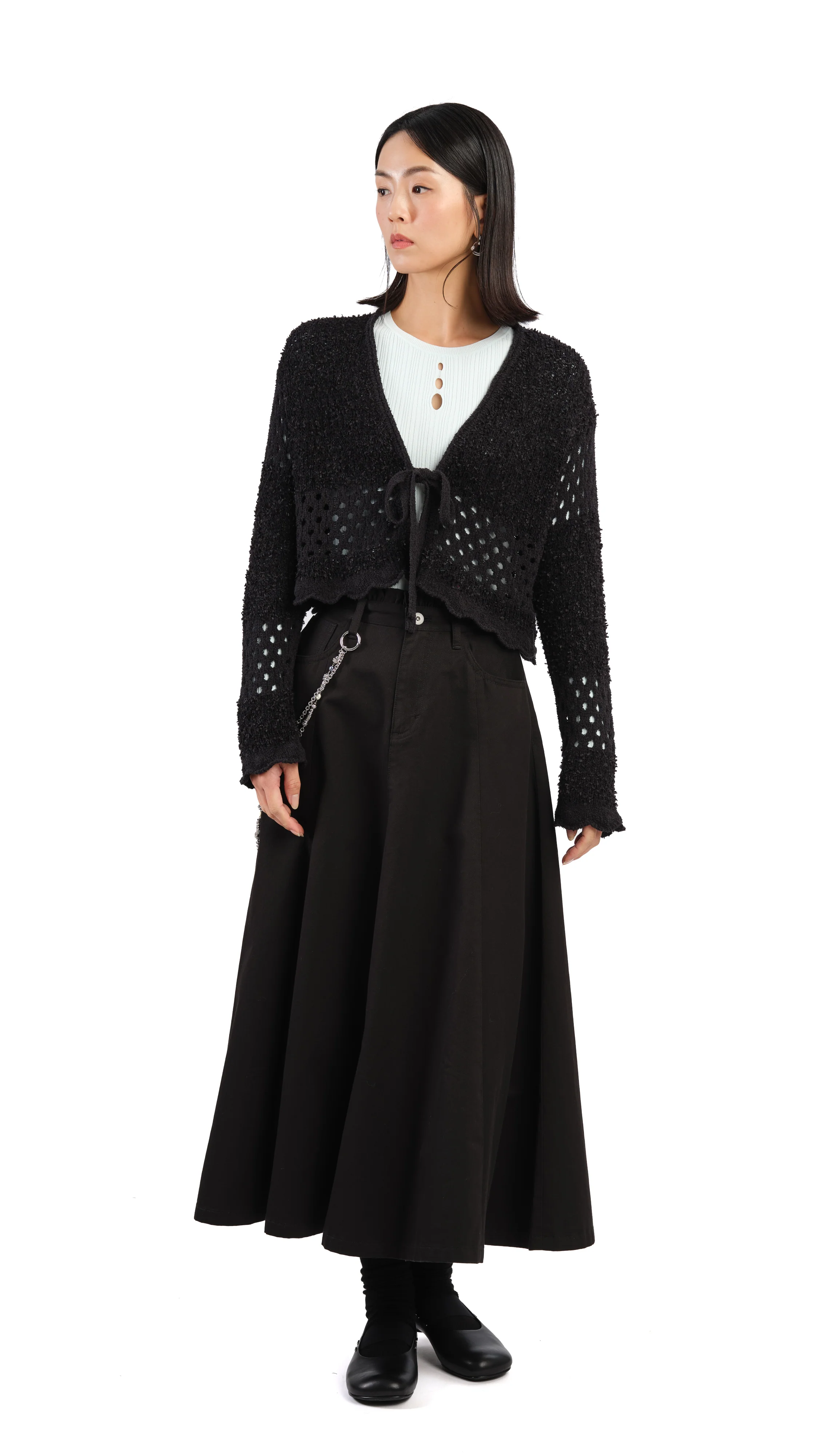 Ruffles Trim Skirt - Umamrii