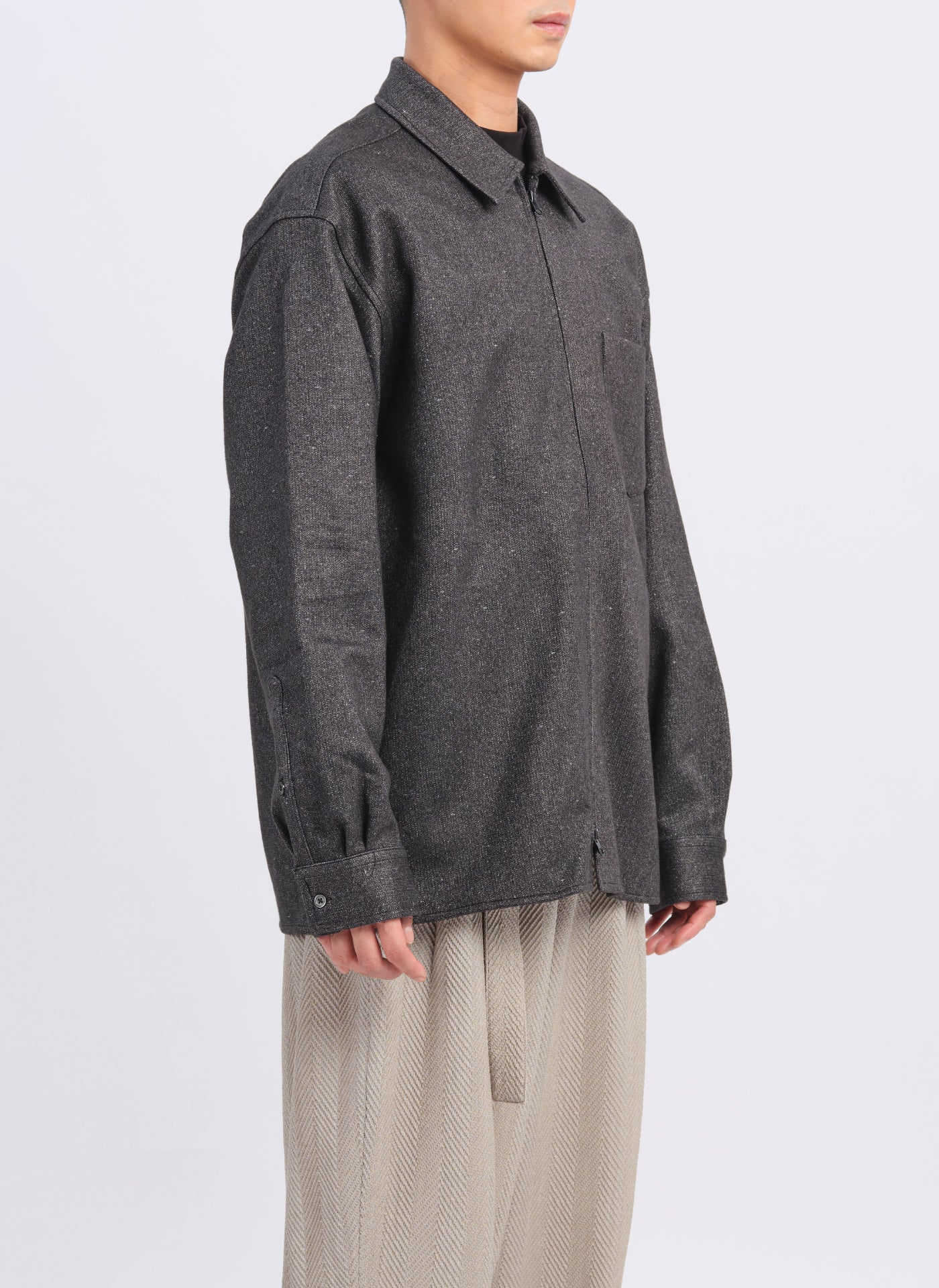 3D Printing Down Fabric Soft Shirt Jacket - Umamrii