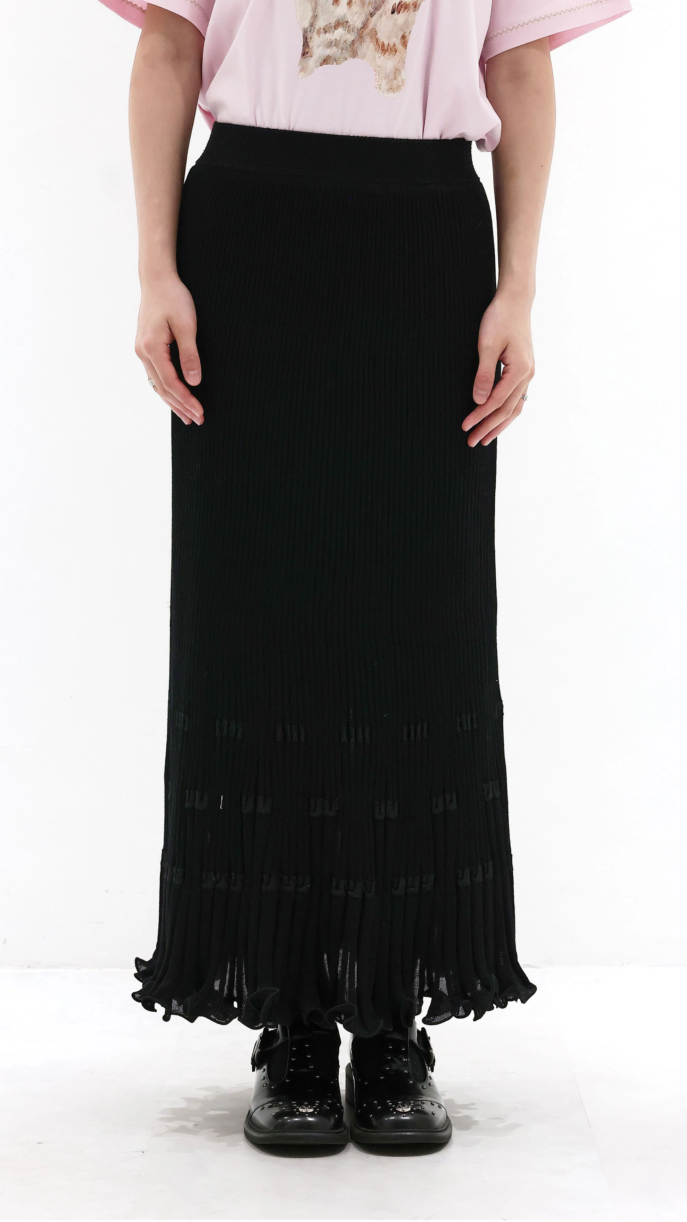 Fish Tail Knit Skirt - Umamrii
