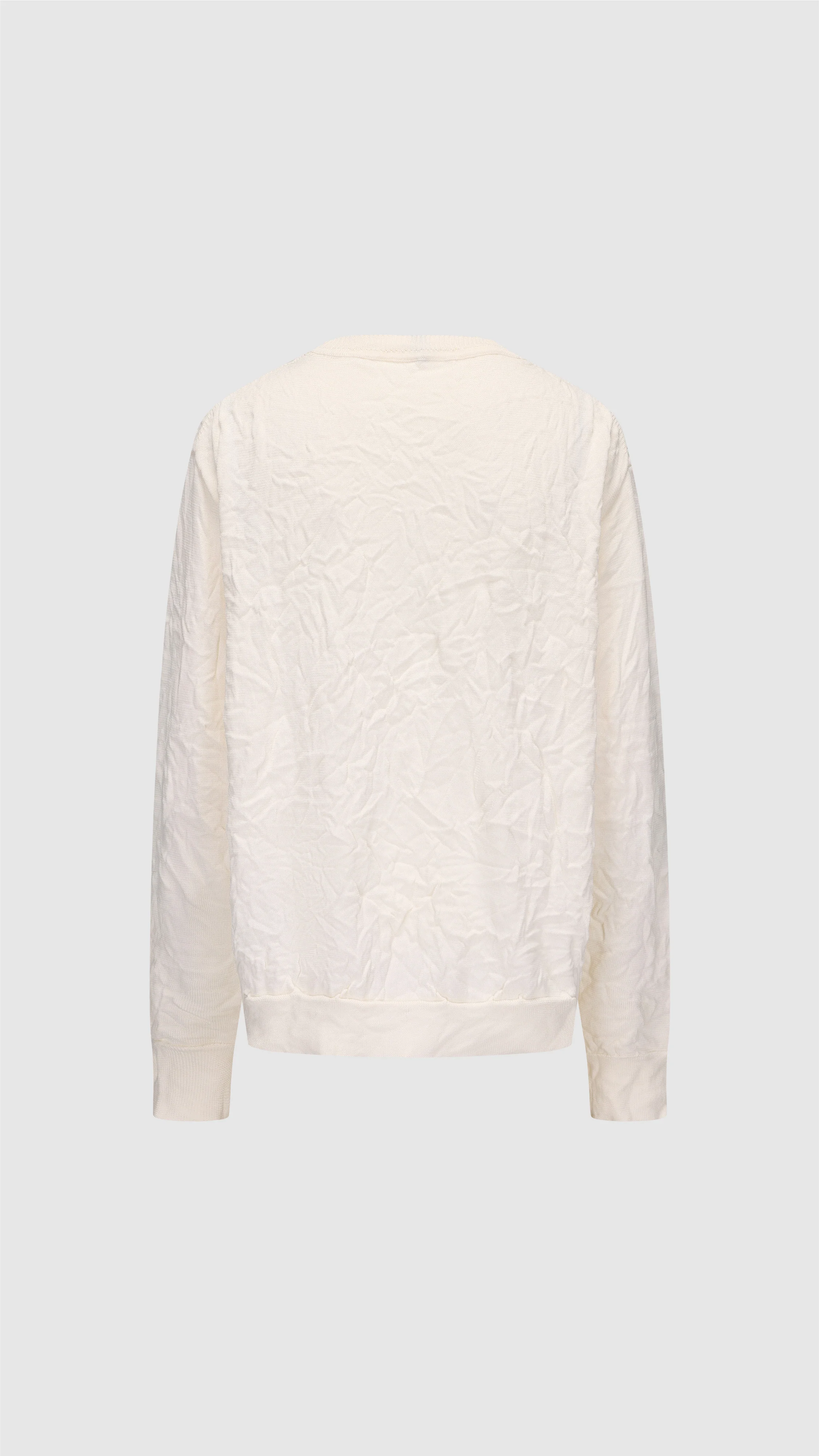 Wrinkle Polyester Dry Knit Cardigan - Umamrii