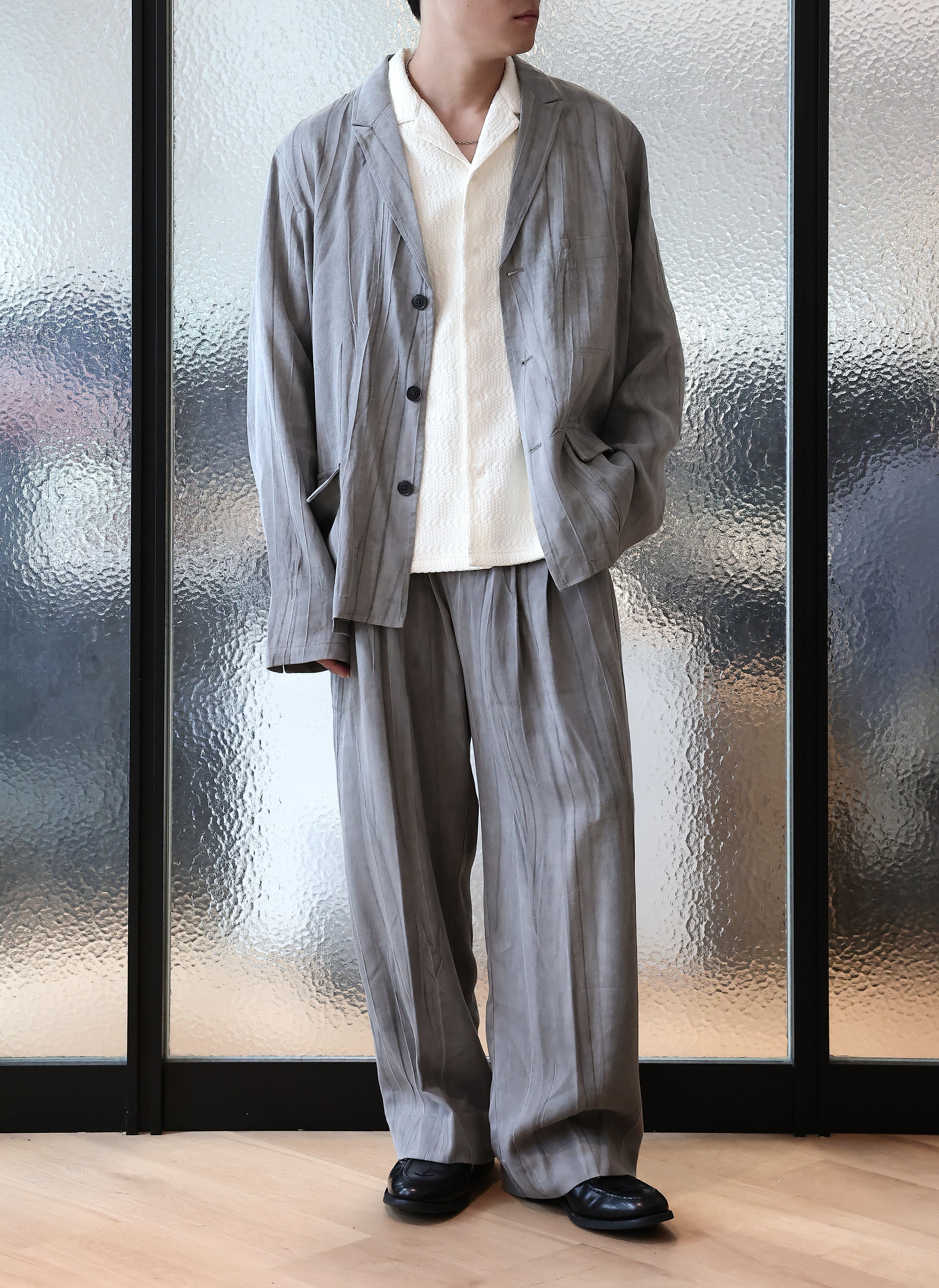 Open Collar Shirt - Umamrii