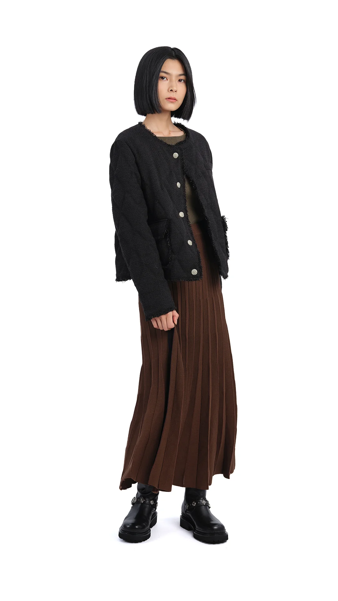 2-in-1 Wool Sweater - Umamrii