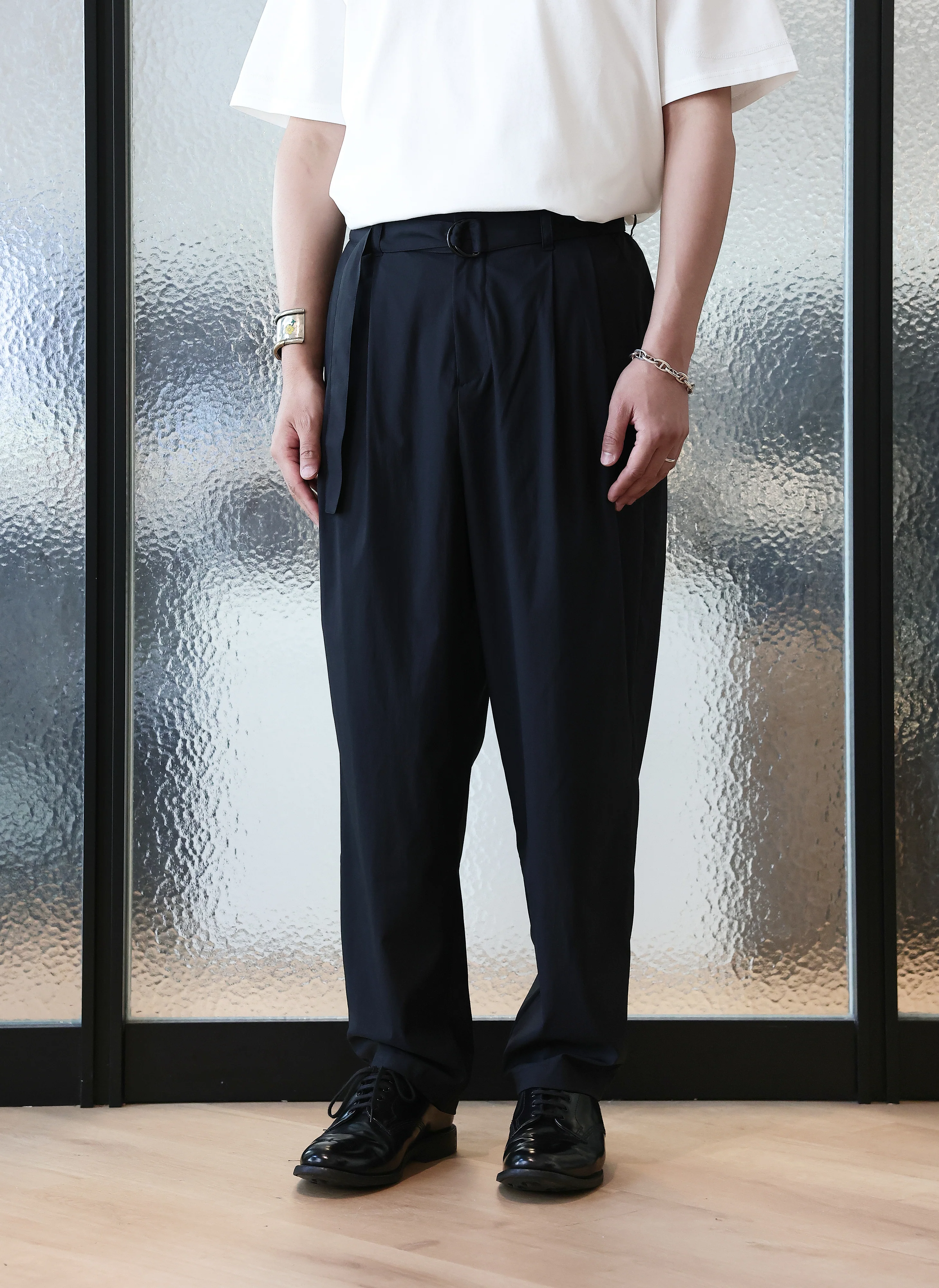 Ripstop Wide Tapered Pants - Umamrii