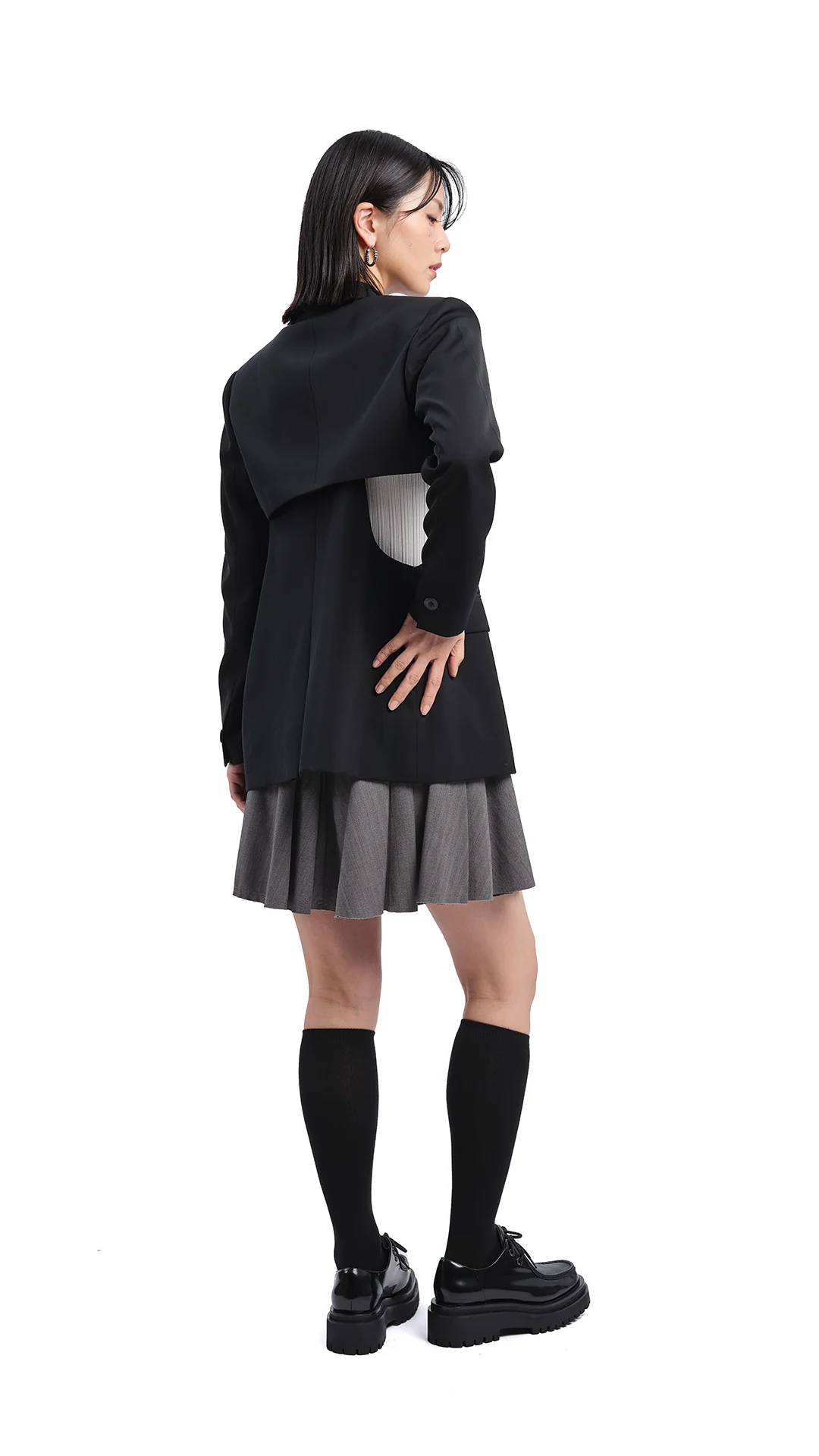 Cut Out Blazer - Umamrii