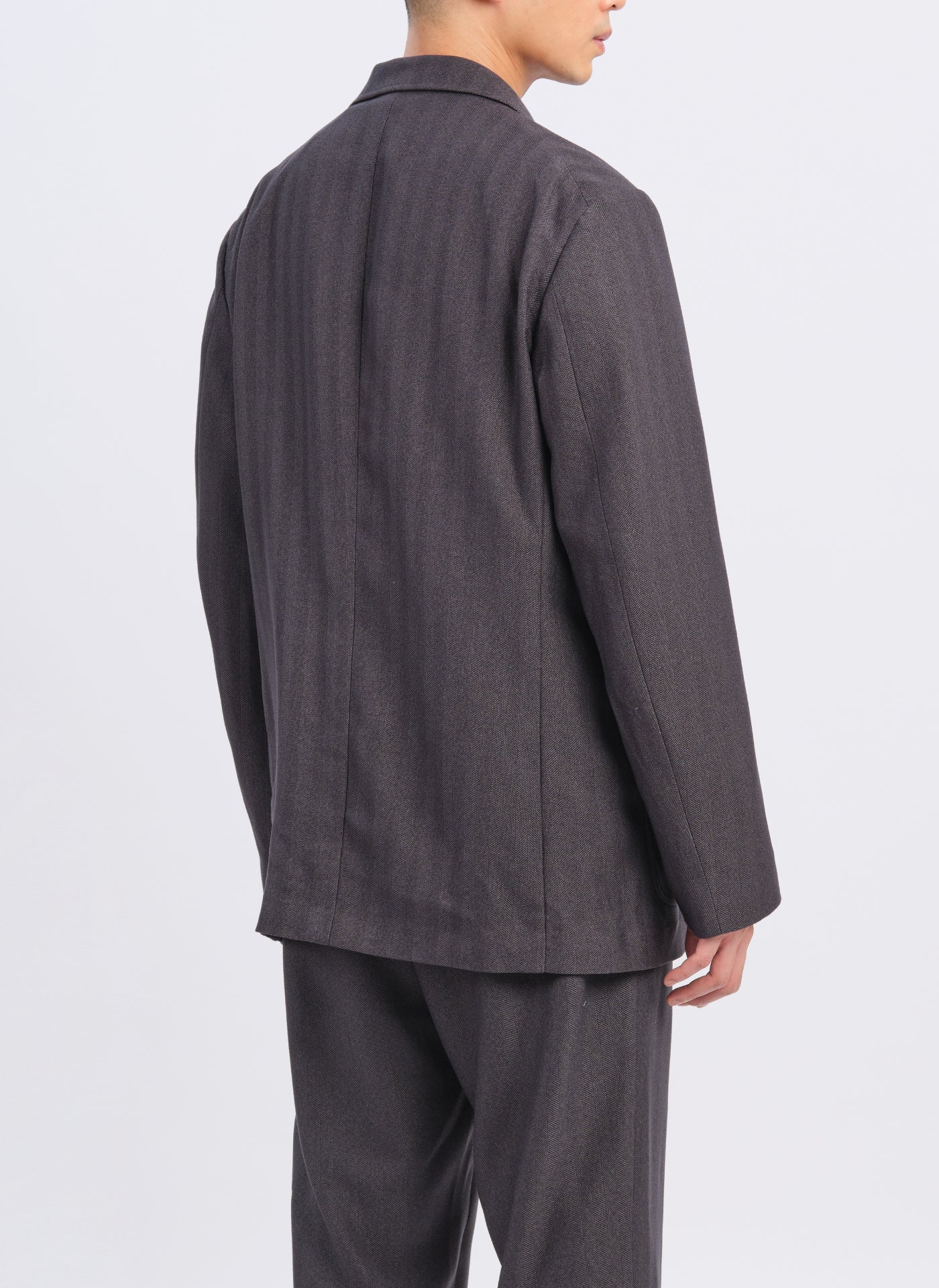 Lanatec Polyester Single Breasted Soft Blazer - Umamrii