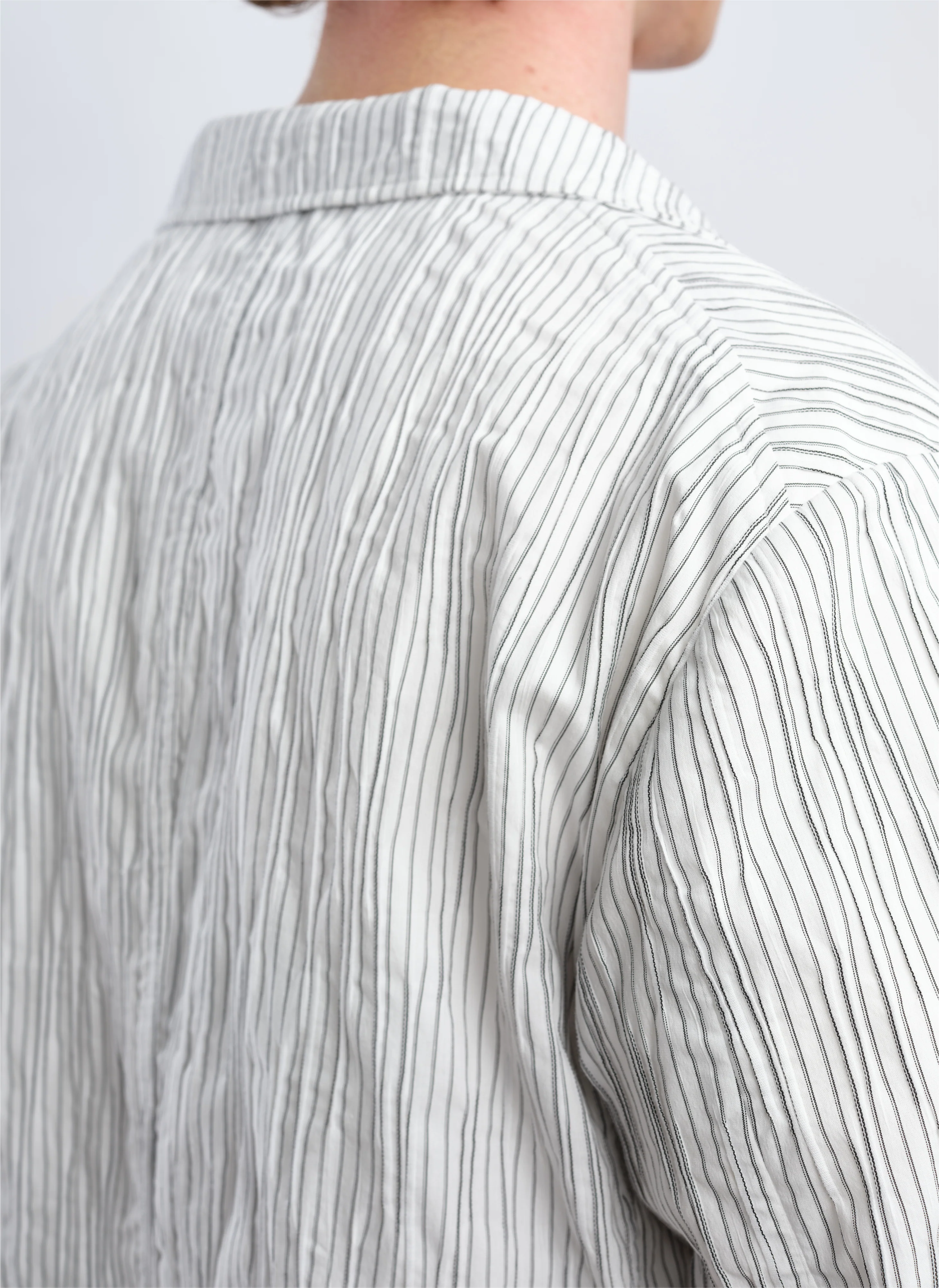 Distort Cotton Dobby Cloth Double Breasted Blazer - Umamrii