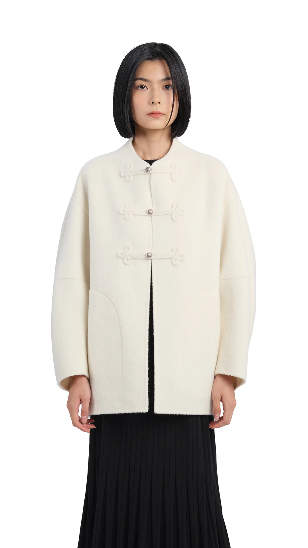 Melange Double Face Jacket - Umamrii