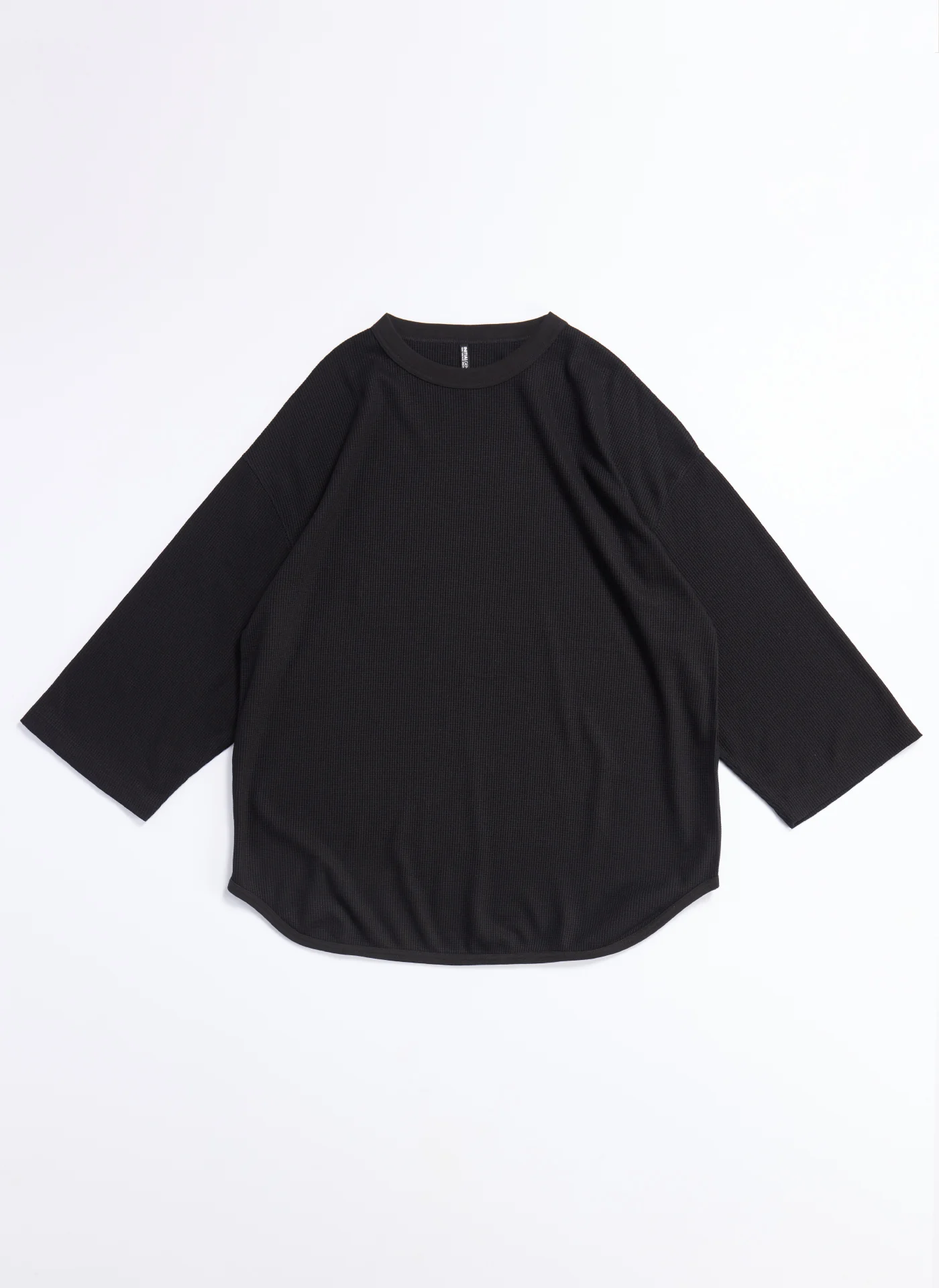 240G Cotton Polyester Waffle Long Sleeve Baseball Top - Umamrii