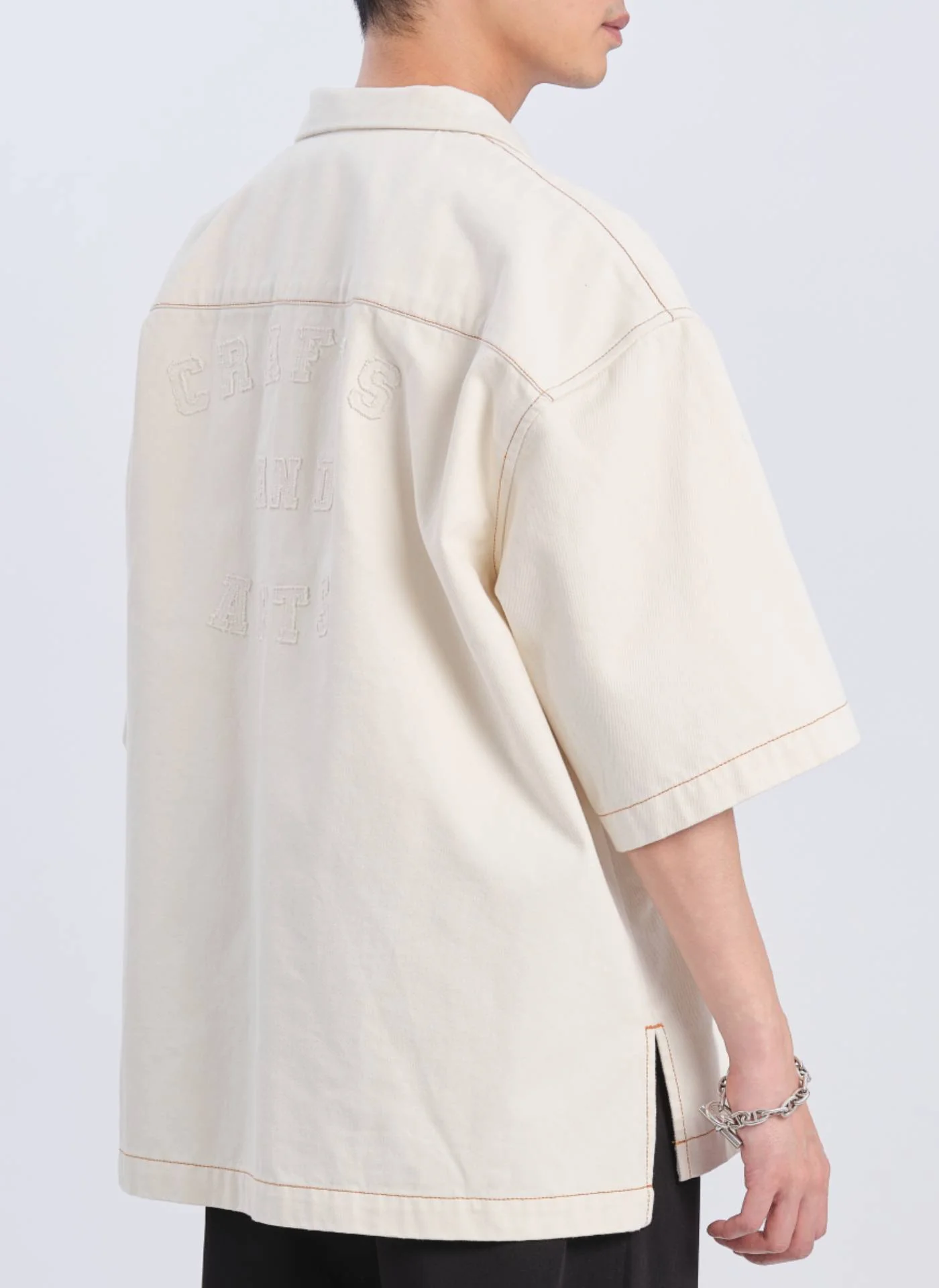 Cotton Denim Shirt Jacket - Umamrii