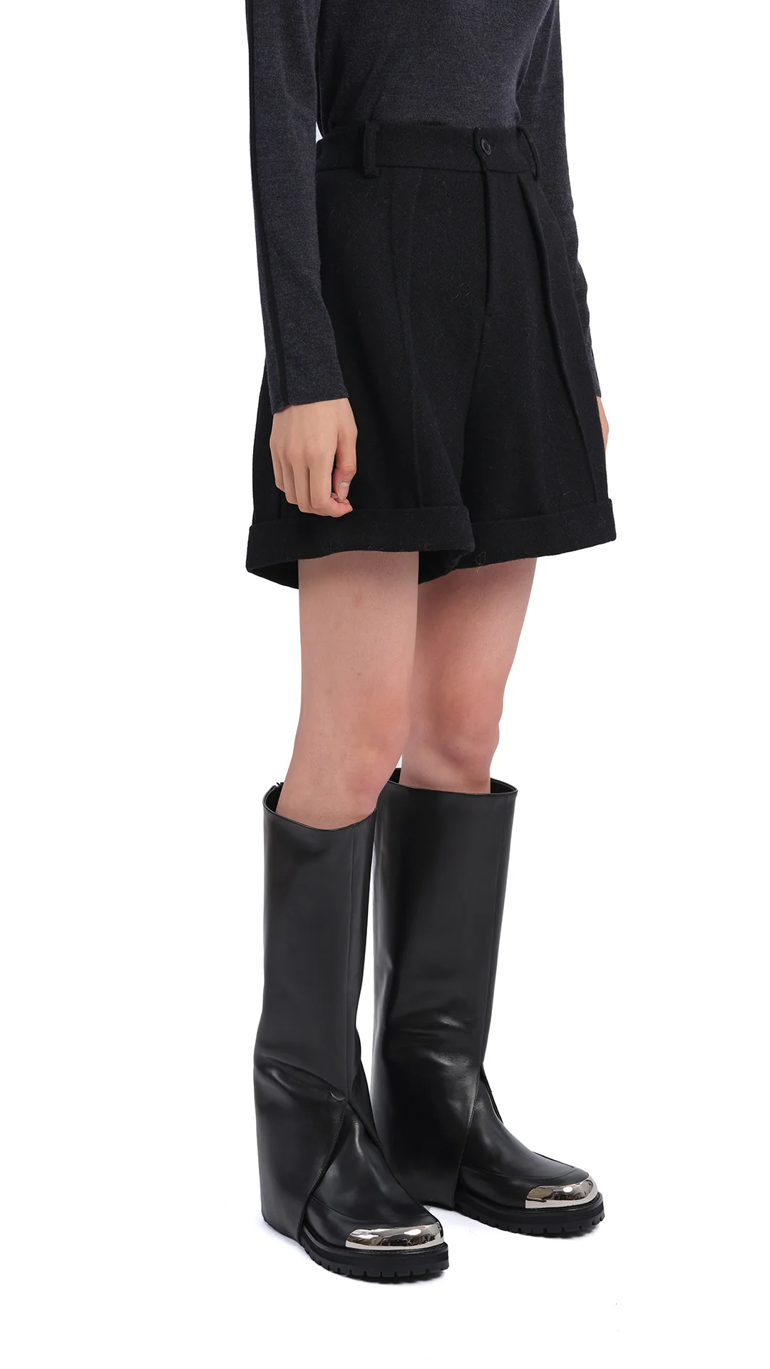 Wool Short Pants - Umamrii