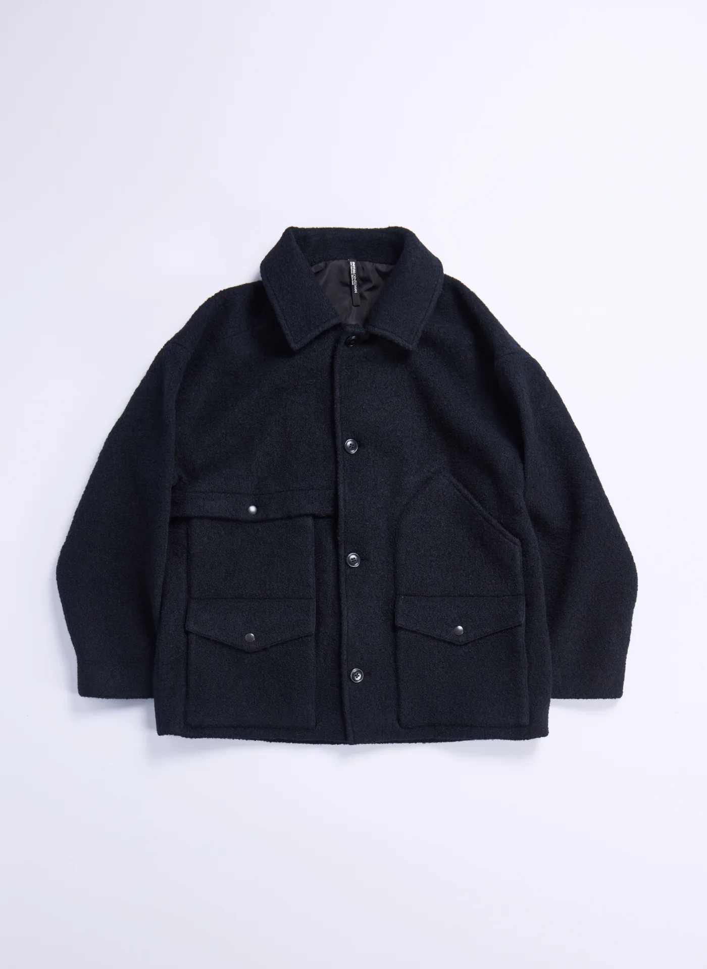 Boiled Wool Cruiser Jacket - Umamrii