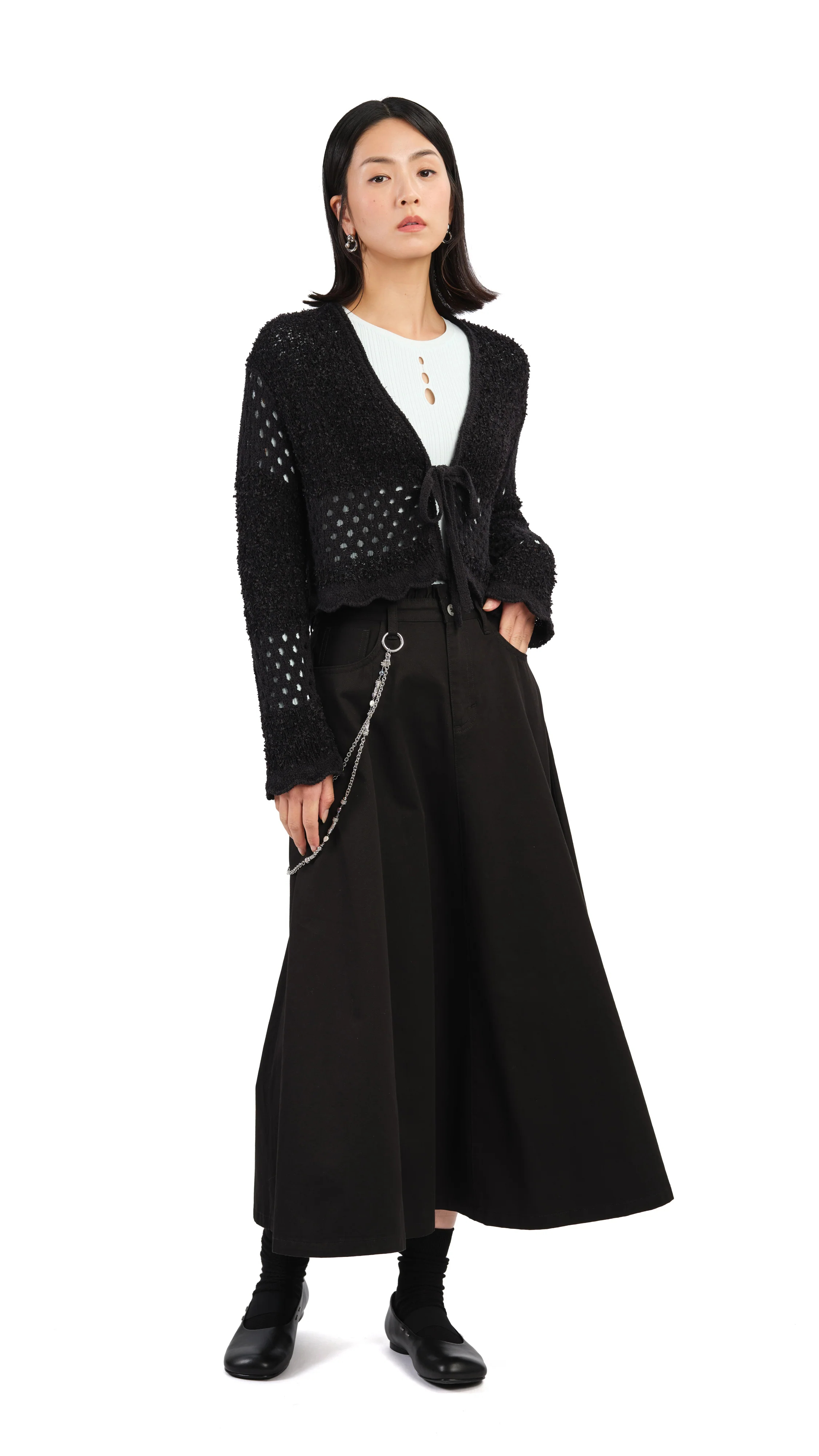 Ruffles Trim Skirt - Umamrii