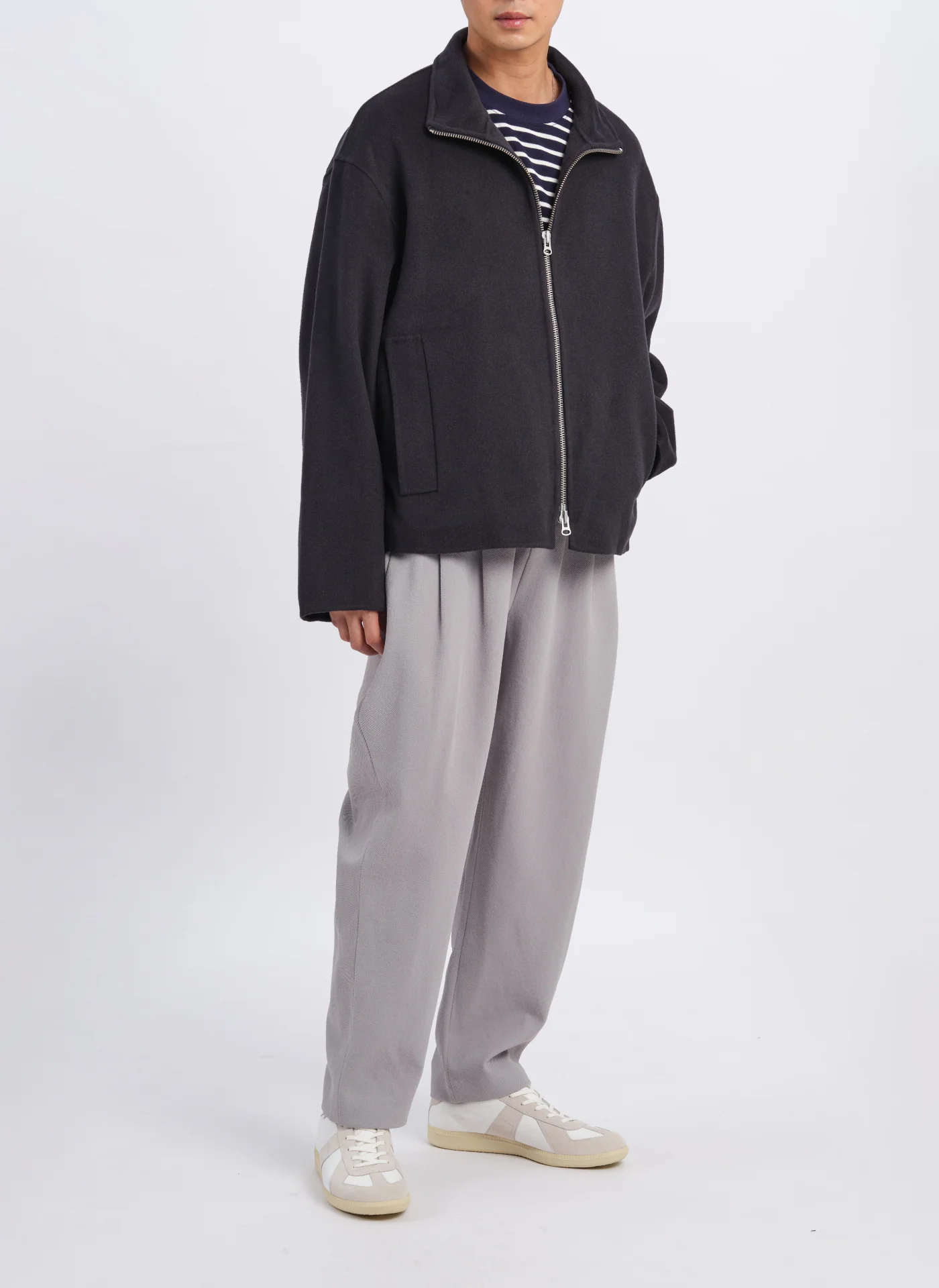 Solotex Garbardine (Work) Wide Tapered Pants [P-12] - Umamrii