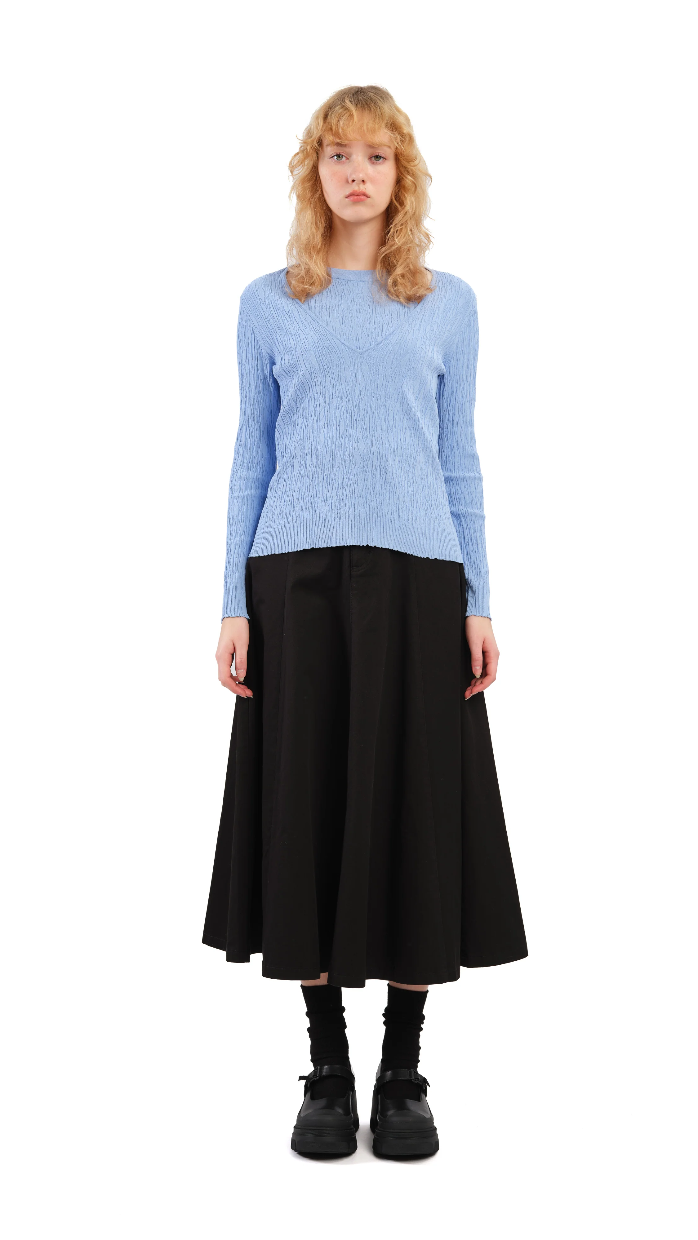 2 In 1 Knit Top - Umamrii