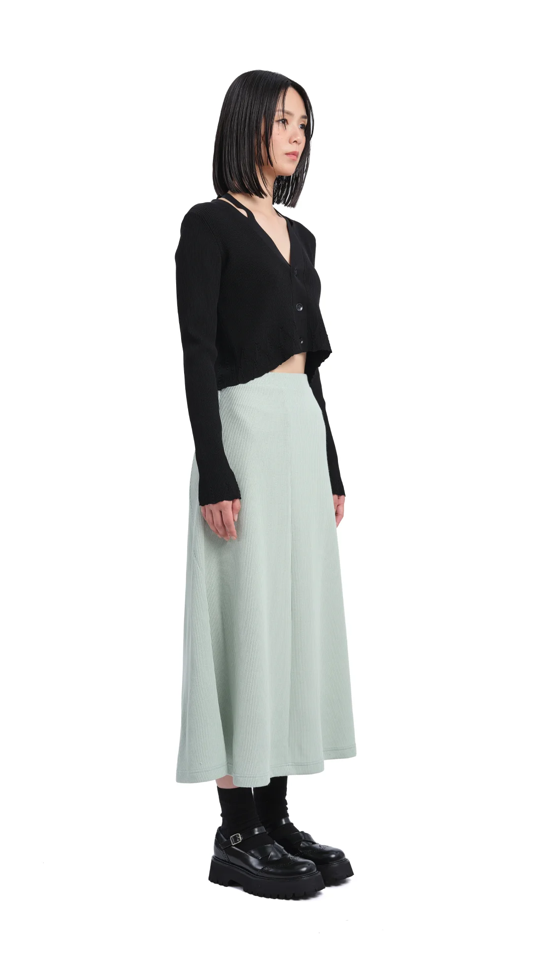 Cutout Cardigan - Umamrii