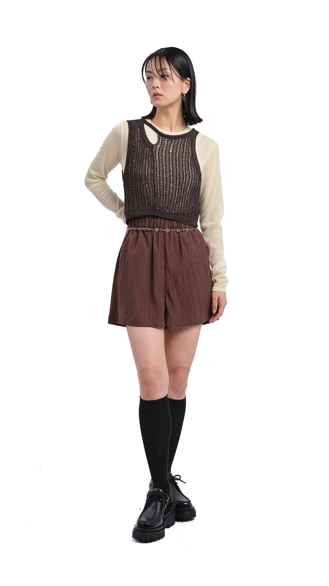 Creased Shorts - Umamrii