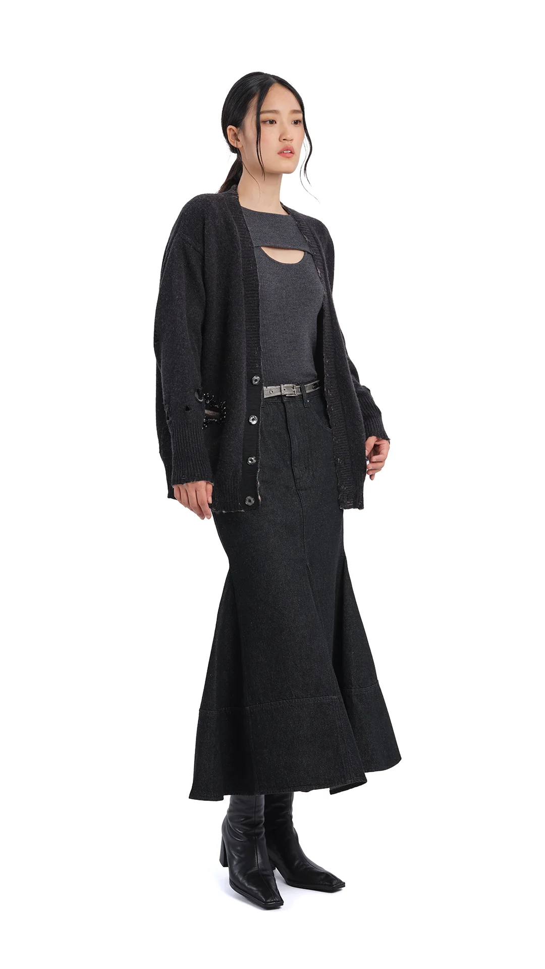 2-in-1 Wool Sweater - Umamrii