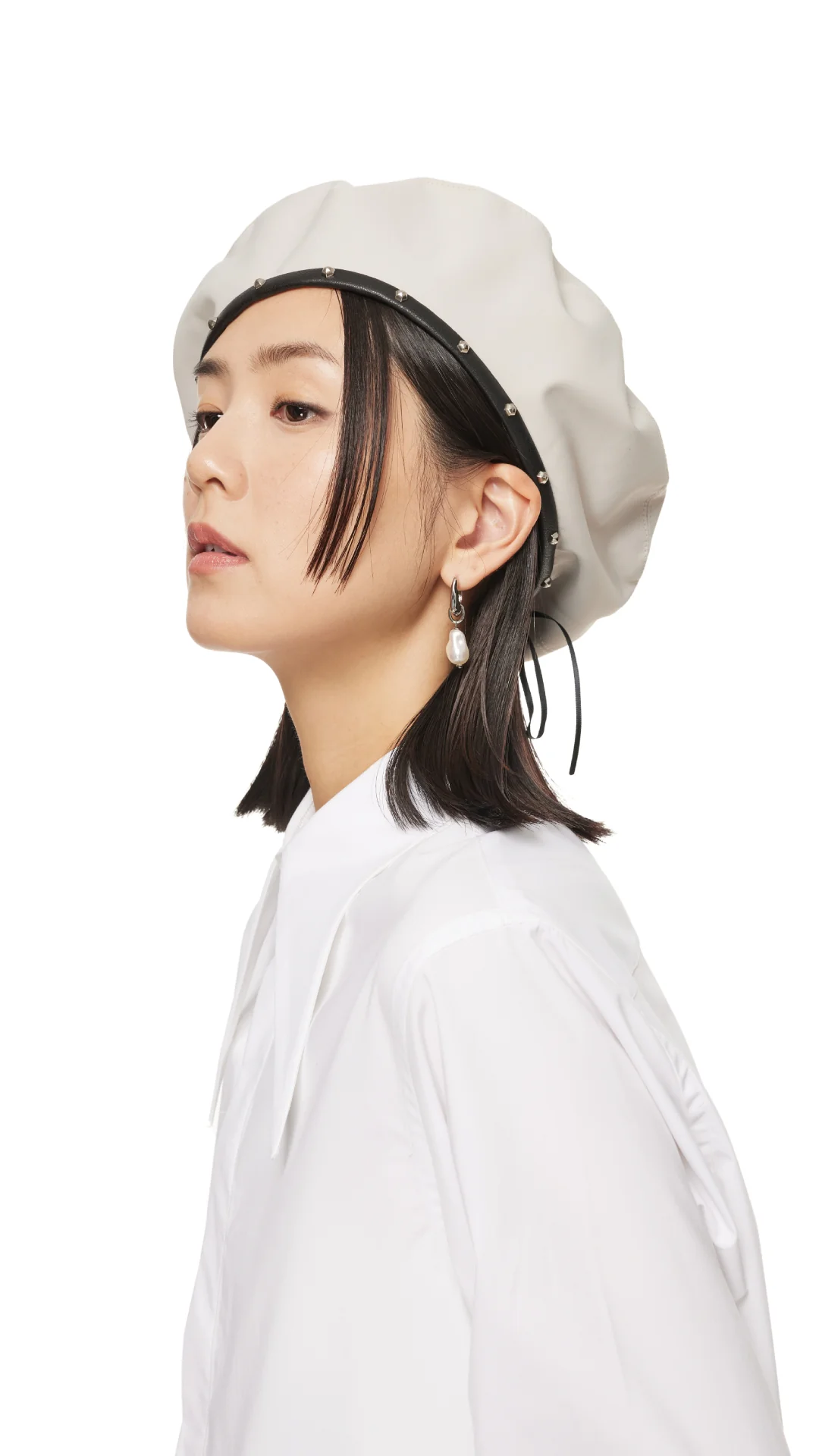 Pumpkin Studded Fullmoon Beret - Umamrii